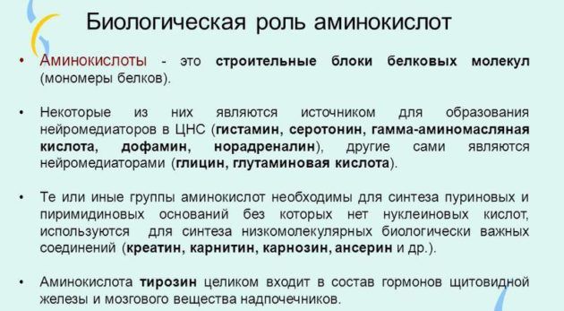 Аминокислоты