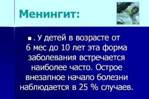 Менингит