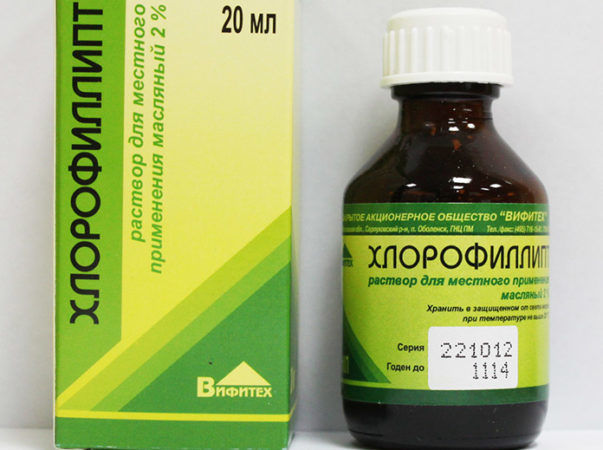 Масло хлорофиллипта