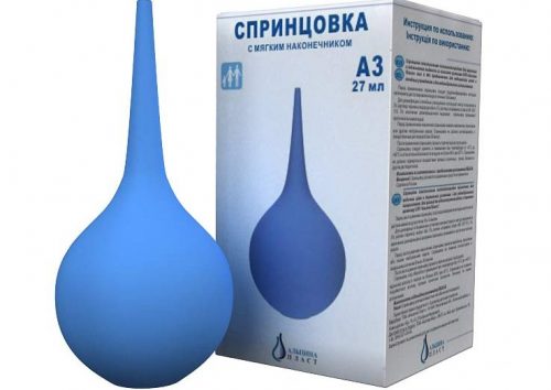 Резиновые спринцовки