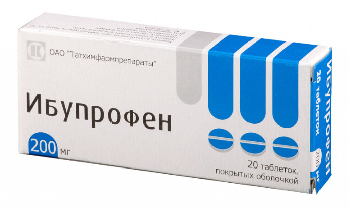 Применение ибупрофена