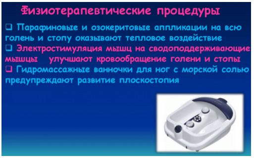 физиотерапевтические процедуру
