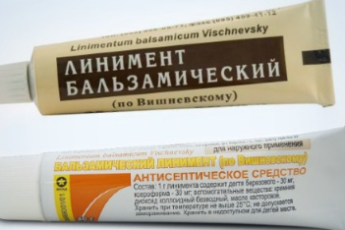Применение мази Вишневского при дерматитах и экземе